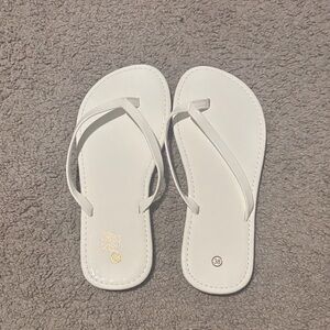 Elegant White Women's Sandals